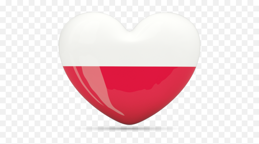 Heart Icon Illustration Of Flag Poland - Heart Png,Heart Icon Png