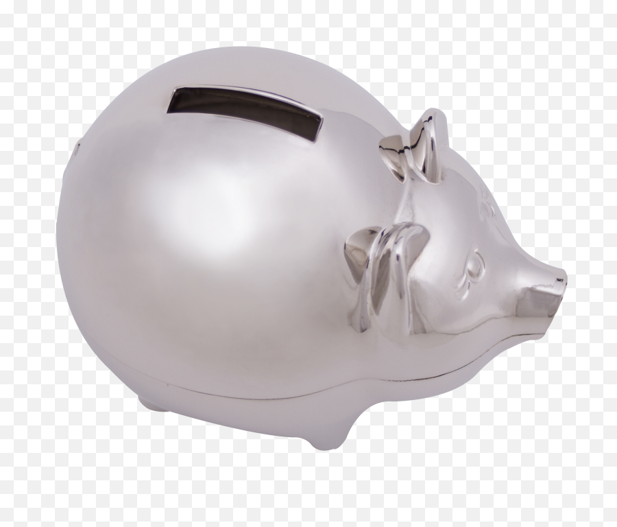 Piggy Bank Png Image - Silver Piggy Bank Png Transparent,Piggy Bank Transparent Background