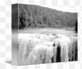 Waterfall - Letchworth State Park Png,Water Fall Png