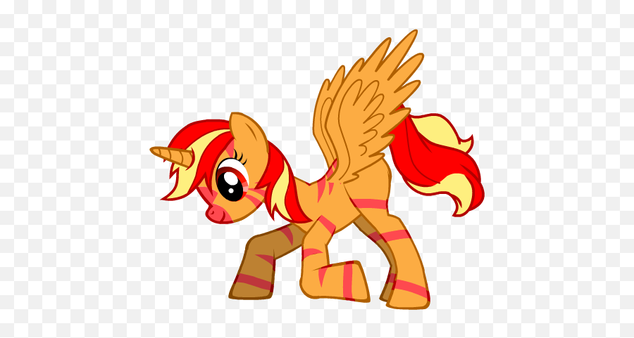 My Other Oc Pony Fire Spark Little Friendship - Cartoon Png,Fire Spark Png