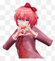 Sayori - Ddlc Sayori Render Png,Sayori Hanging Png