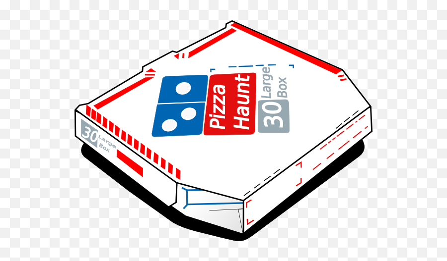 Pizza Box Clip Art - Vector Clip Art Online Pizza Box Clipart Png,Pizza Cartoon Png