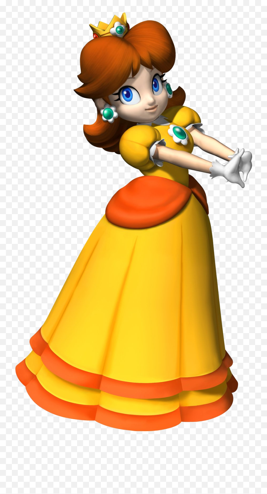 Peach Clipart Mario - Princesa Daisy Mario Bros Png,Princess Peach Png