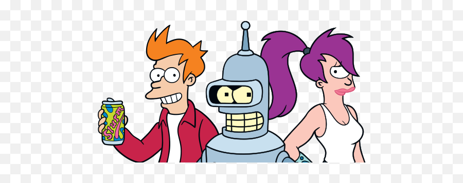 Futurama - Bender Png,Futurama Logos