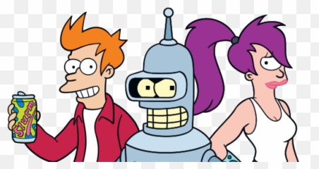 Futurama - Bender Png,Futurama Logos