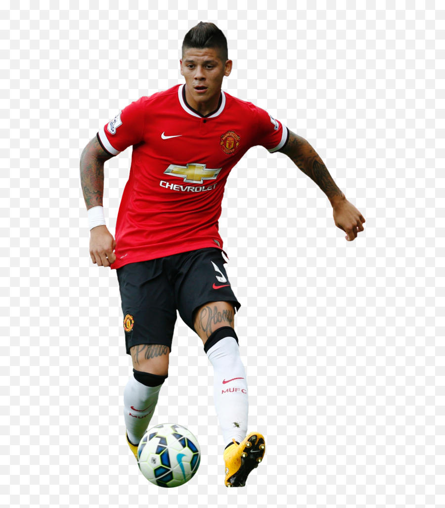 Football Ball Player Hq Png Image - Marcos Rojo Manchester United 2014,Marcos Png