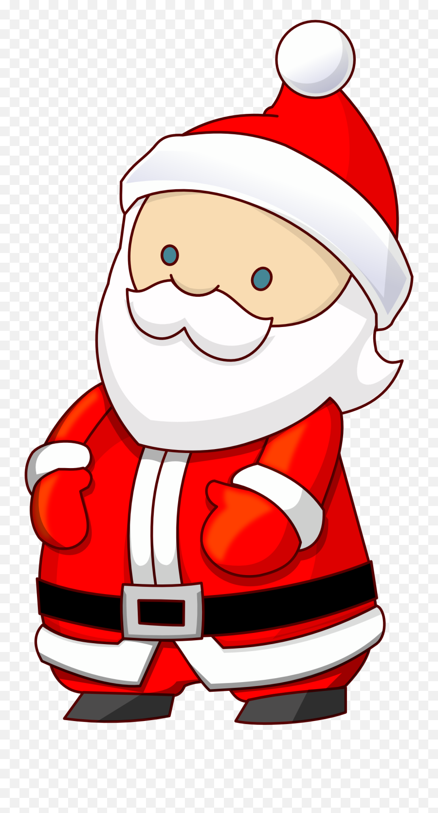 Santa Clause Clip Art - Santa Claus Gif Png,Santa Clause Png