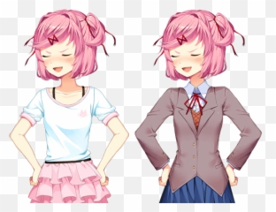 Natsuki Doki Literature Club - Natsuki Sprites Png,Doki Doki Literature Club Png