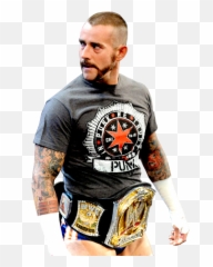 Cm Punk Is Still Throwing Down Outside - Punk In Punk We Trust Png,Cm Punk Png
