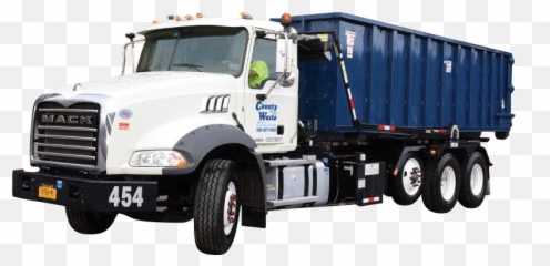Roll Off Dumpster Rentals For Homeowners County Waste Ny - Commercial Vehicle Png,Dumpster Png