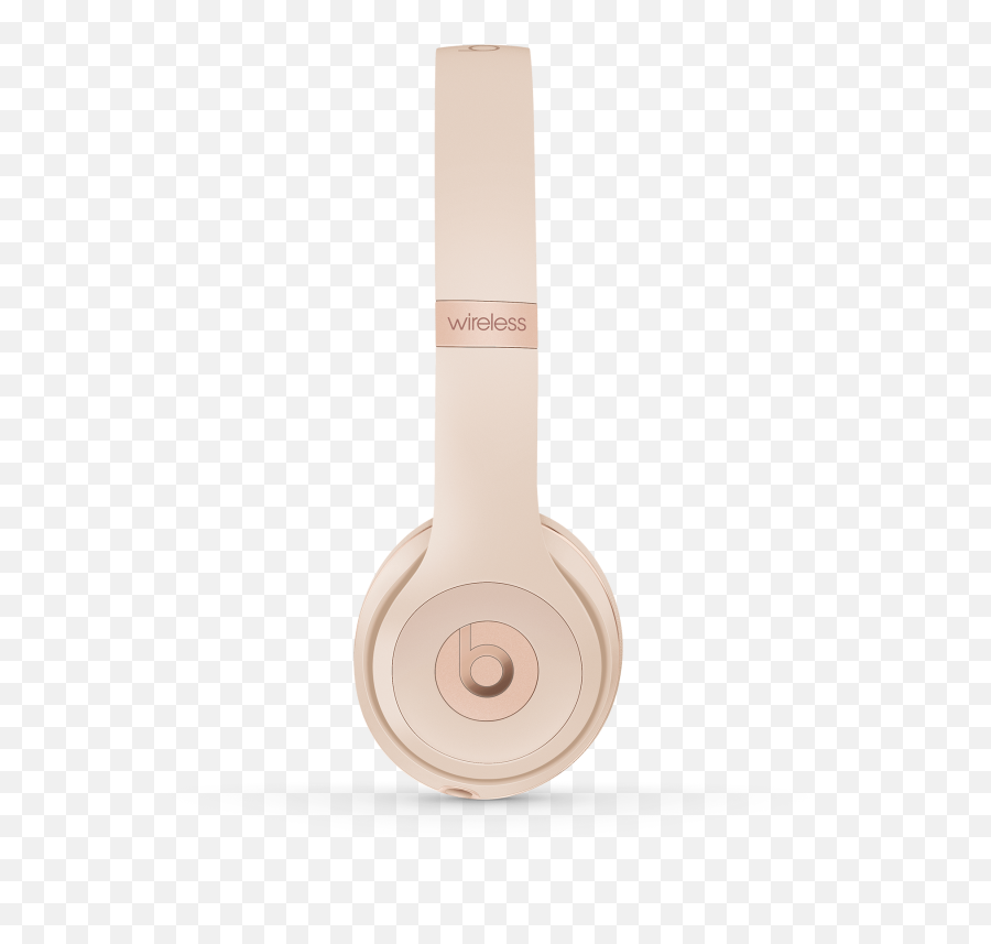 Beats Solo 3 Gold - Headphones Transparent Cartoon Jingfm Portable Png,Beats Headphones Png