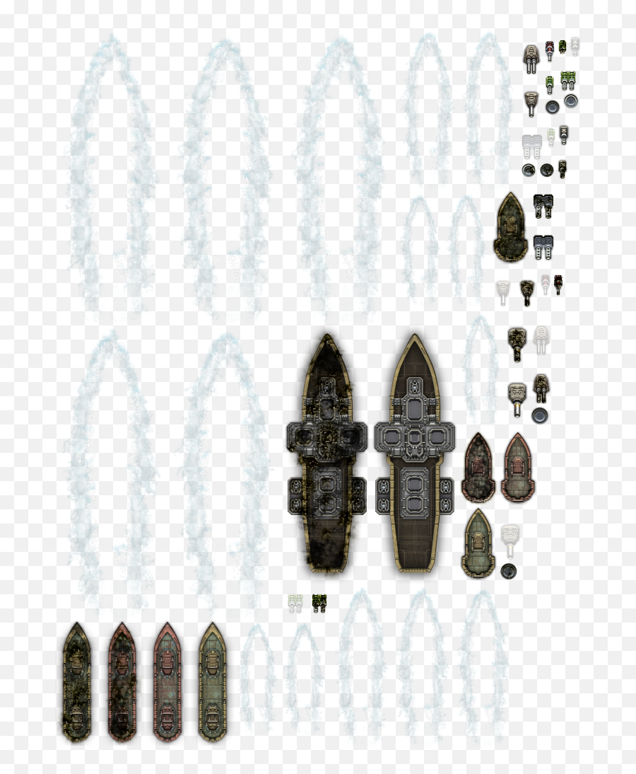 Ships With Ripple Effect Opengameartorg - Sprites Ship Game Png,Water Ripple Png