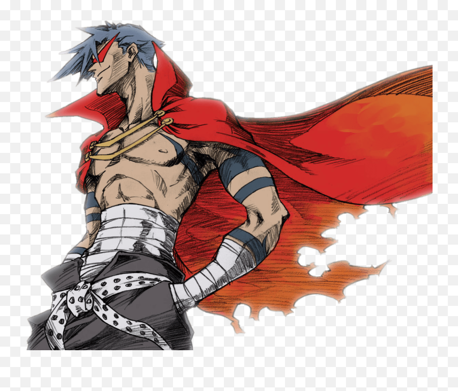 Tengen Toppa Gurren Lagann Render - Kamina Tengen Toppa Gurren Lagann Png,Gurren Lagann Png