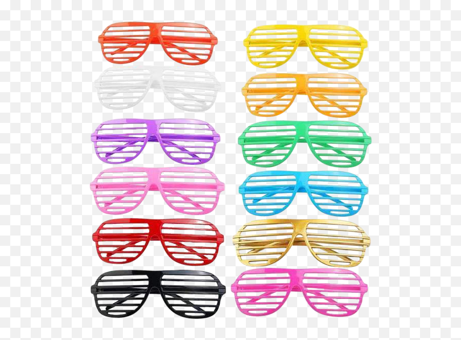 Color Shutter Shades Onelove Rave Life - Party Rock Sunglasses Png,Shutter Shades Png