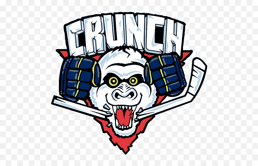 Syracuse Crunch Hockey Logos - Syracuse Crunch Old Logo Png,Red And White Triangle Logo