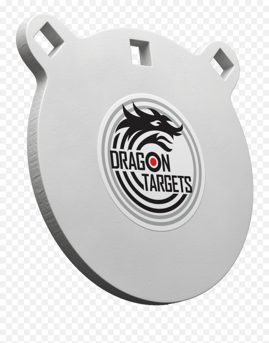 Dragon Targets 6 X 38 Gong Ar500 Steel Shooting Target - Shooting Target Png,Target Logo White
