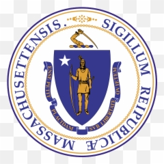 Indian Arrow - State Of Massachusetts Logo Transparent Png Seal