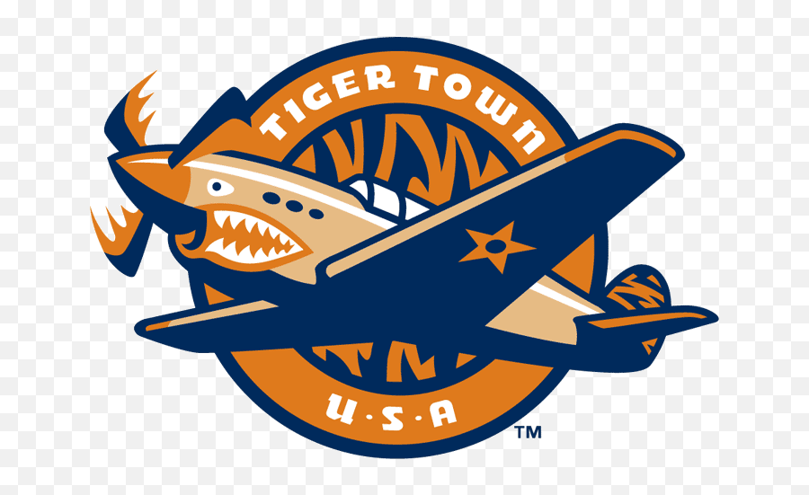 Lakeland Flying Tigers Alternate Logo - Florida State League Lakeland Flying Tigers Png,Flying Fish Logo