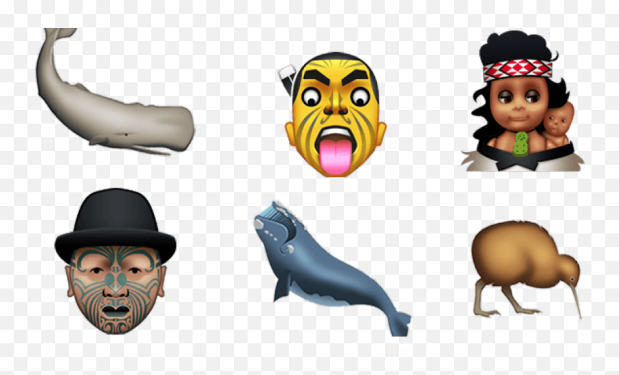 Worlds First Maori Emoji App Png Animals