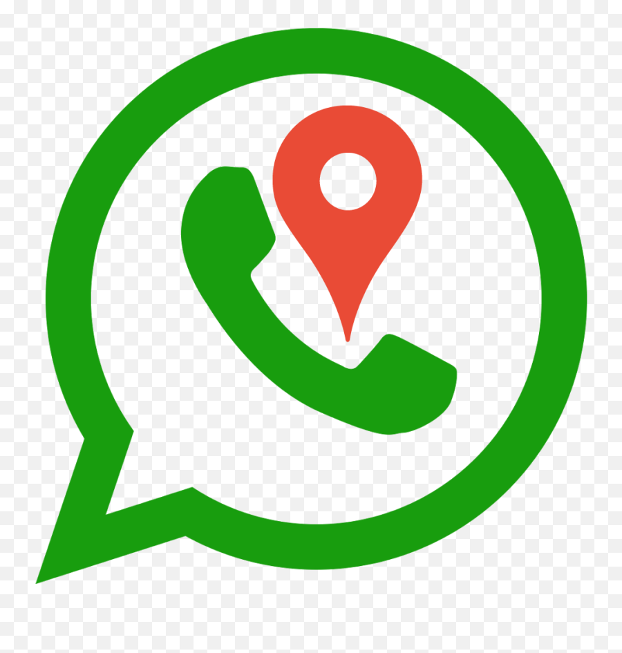 How To Share Live Location Through Whatsapp - Whatsapp Logo Transparent Background Png,Location Logo