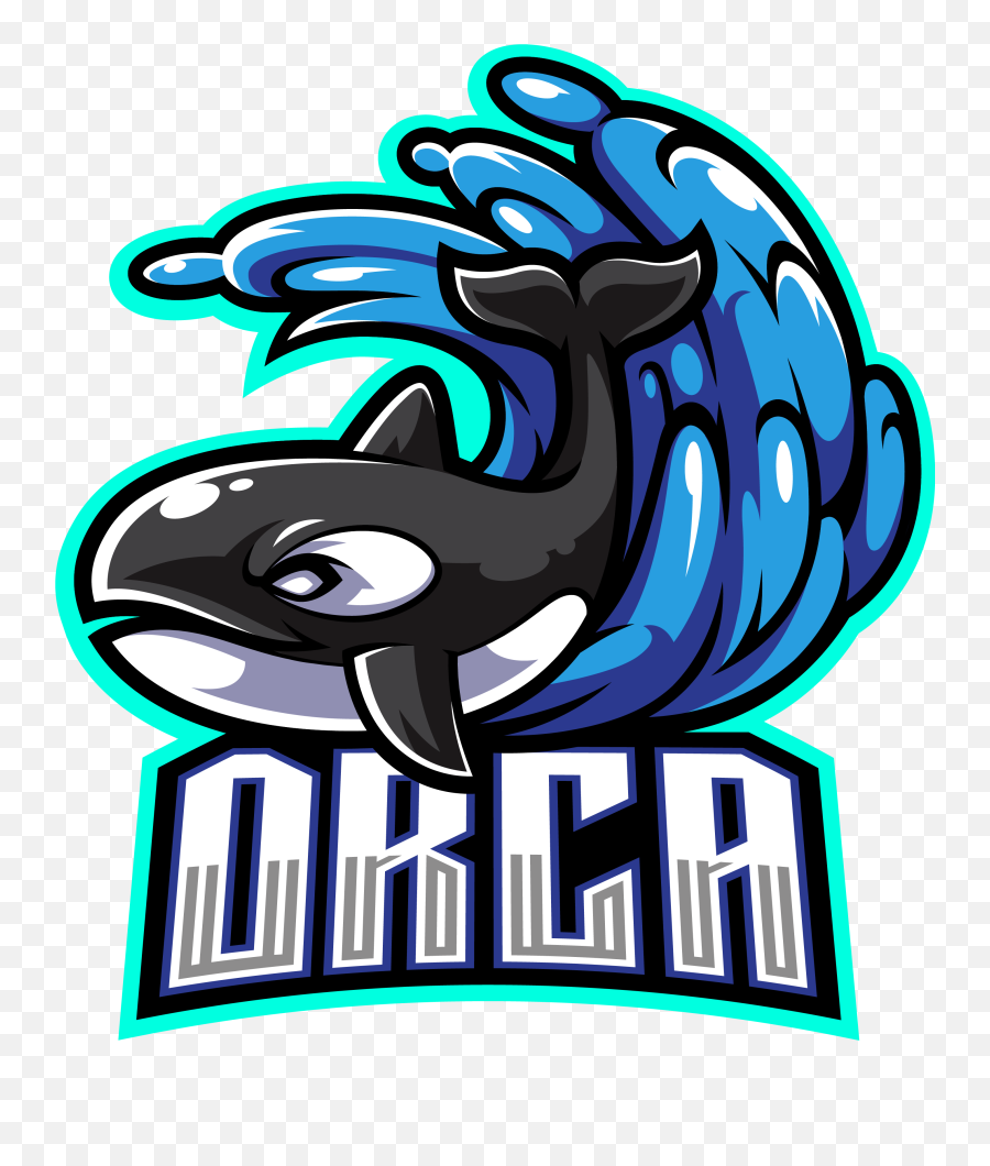Orca Esport Mascot Logo Design By - Water Logo Esport Png,Sonic The Hedgehog Logo Font