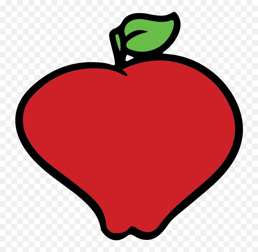 Clipart - Red Apple Clipartsco Clip Art Png,Apple Clipart Transparent