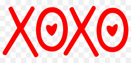 Xoxo Heart Art Transparent Png Clipart - Xoxo Clip Art,Xoxo Png