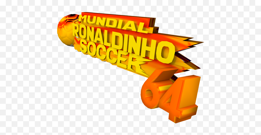 Nintendo 64 - Mundial Ronaldinho Soccer 64 Bootleg Logo Language Png,Nintendo 64 Logo Transparent