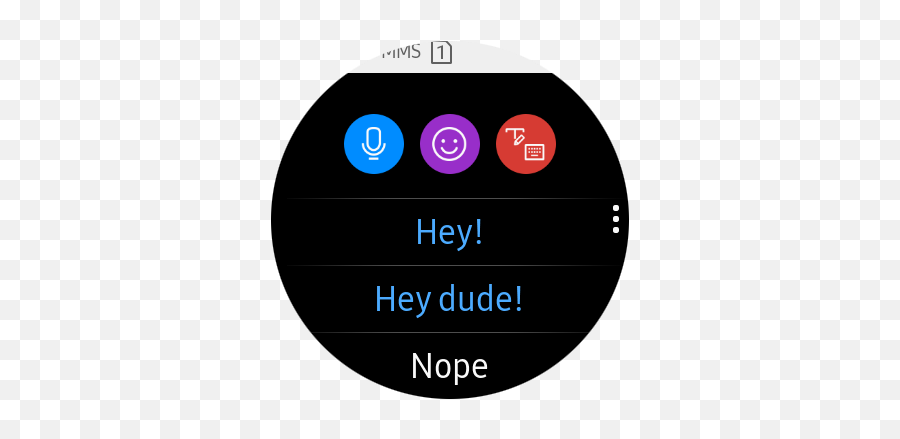 Read Picture Messages - Samsung Galaxy Watch Tizen Os Dot Png,Samsung Step Icon