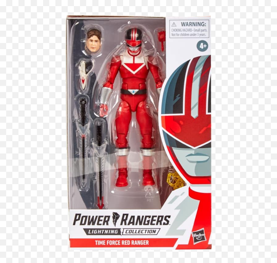 Time Force Red Power Ranger Lightning - Power Rangers Lightning Collection Wave 5 Png,Red Power Ranger Png