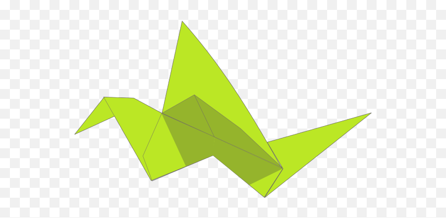 Flying Bird Png Svg Clip Art For Web - Download Clip Art Origami Folds Clipart,Ibis Paint X Icon