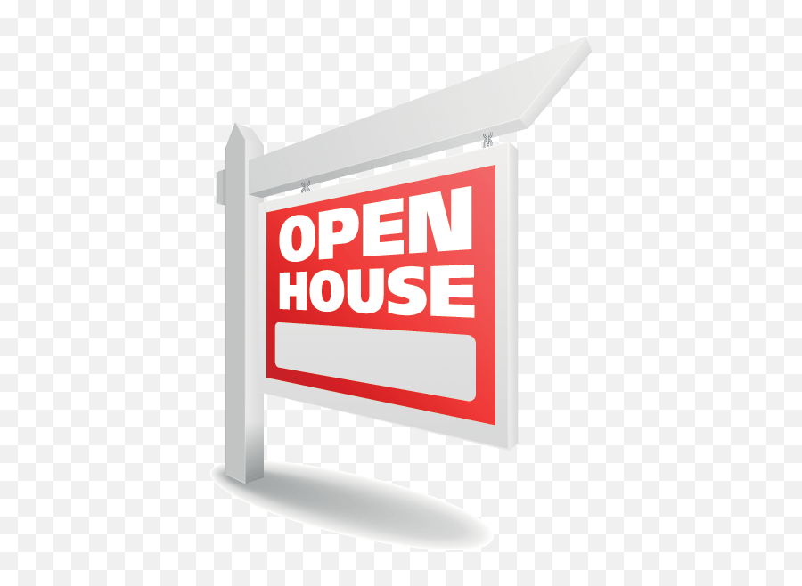 The Benefits Of Going To Open Houses - Signage Png,Open House Png