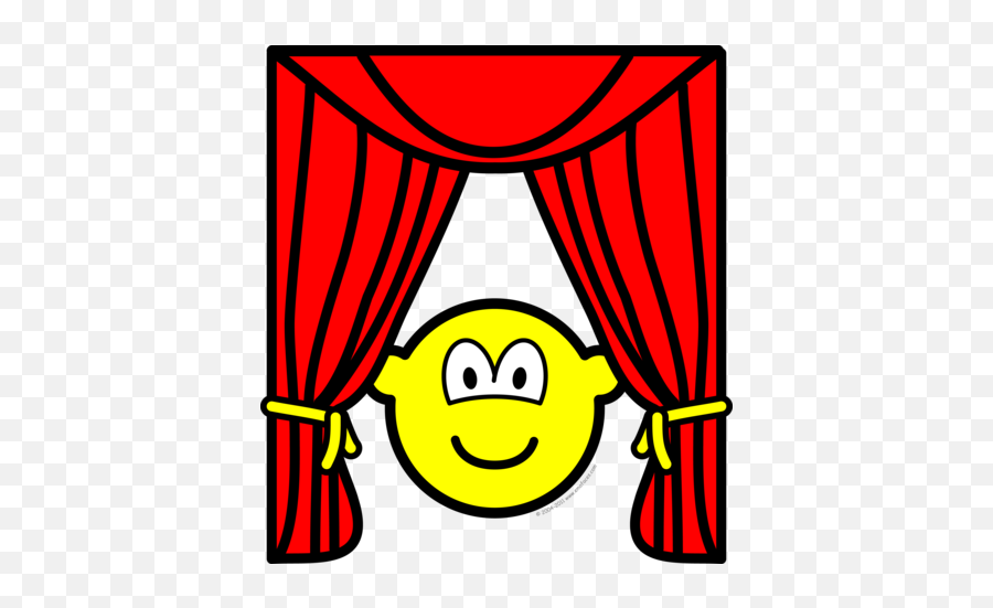 Theater Buddy Icon Stage Curtains Open - Happy Png,Curtain Icon