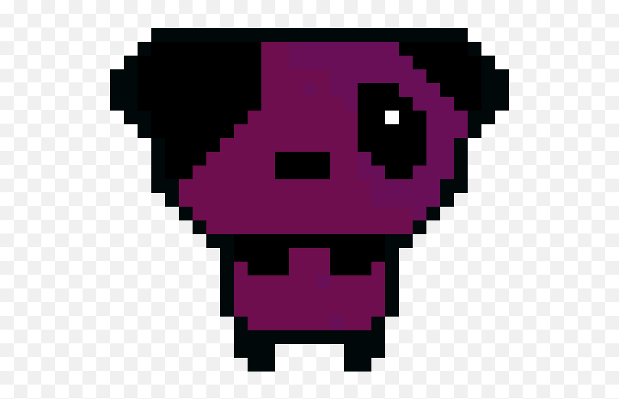 Emo Panda - Deadpool Face Pixel Art Png,Emo Png