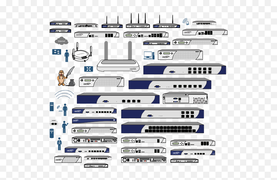 D Link Switch Visio Stencil - Palo Alto 3220 Visio Stencil Png,Cisco Firewall Icon