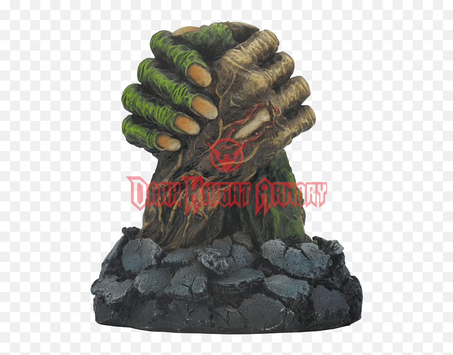 Download Zombie Hand Holding Statue - Statue Png,Zombie Hands Png