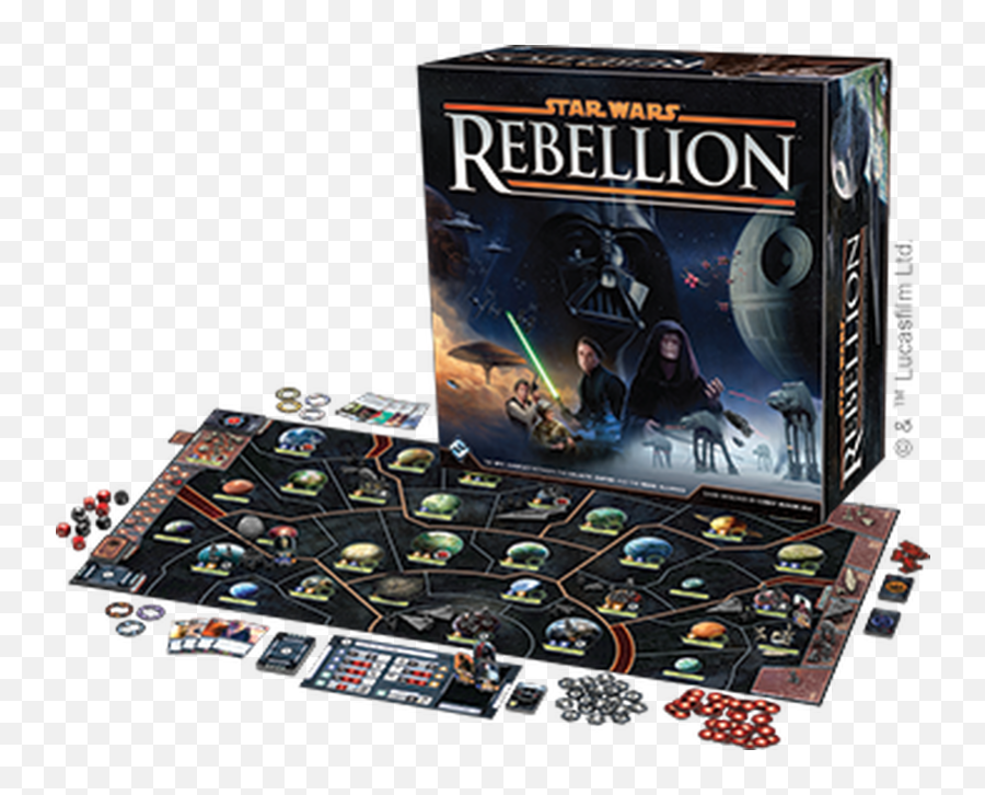 Star Wars Rebellion Board Game - Star Wars Rebellion Board Game Png,Star Wars Rebellion Icon