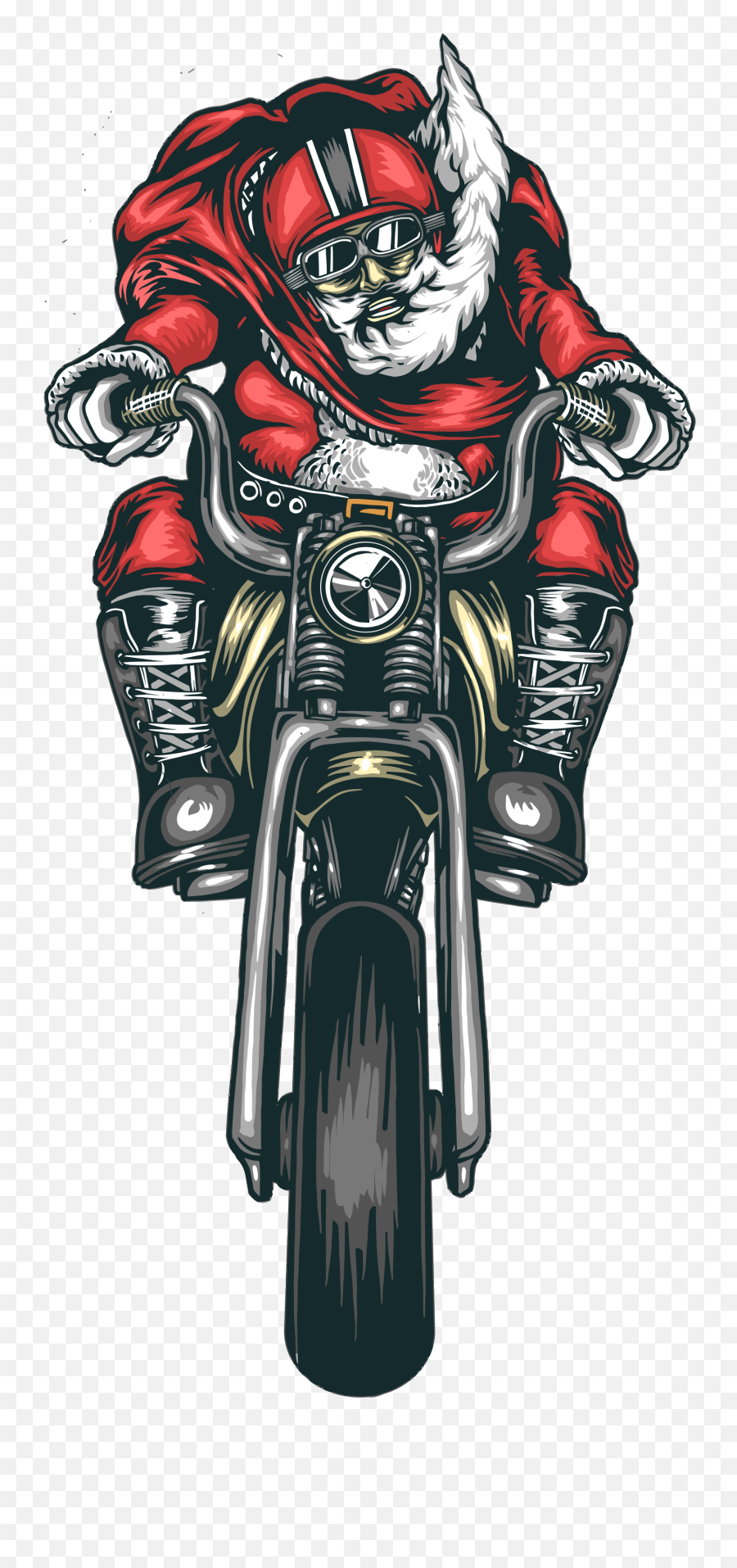 Motorcycle Png Svg Clip Art For Web - Download Clip Art Papai Noel De Moto,Icon Hayabusa Helmet