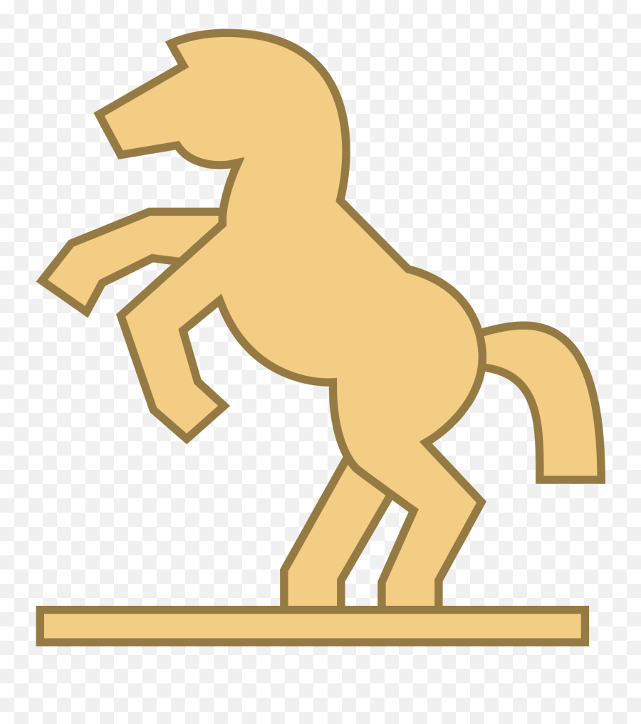 Equestrian Statue Icon - Cartoon Full Size Png Download Animal Figure,Statue Icon