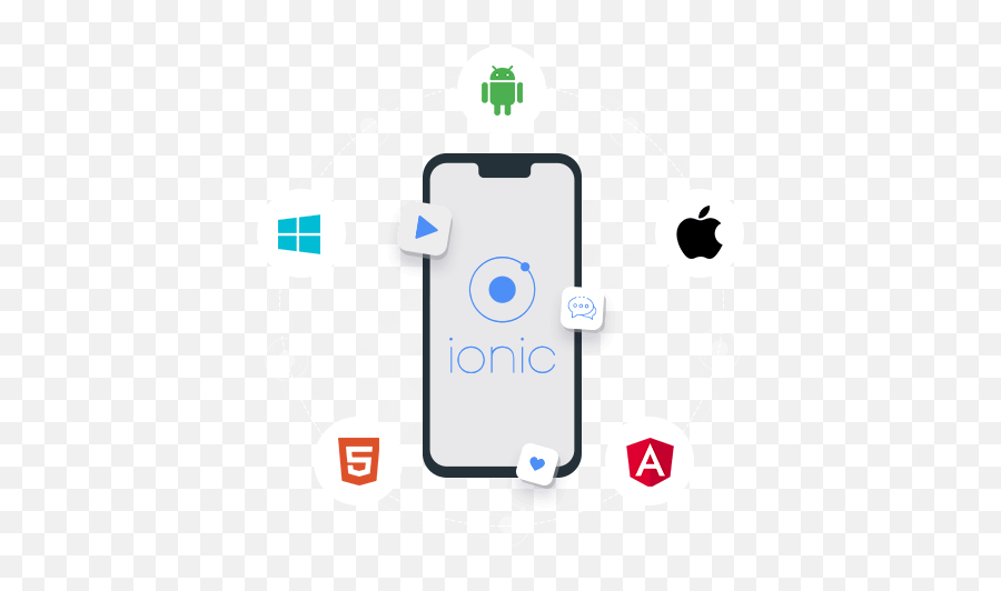 Ionic Mobile App Development Company Services Png Icon