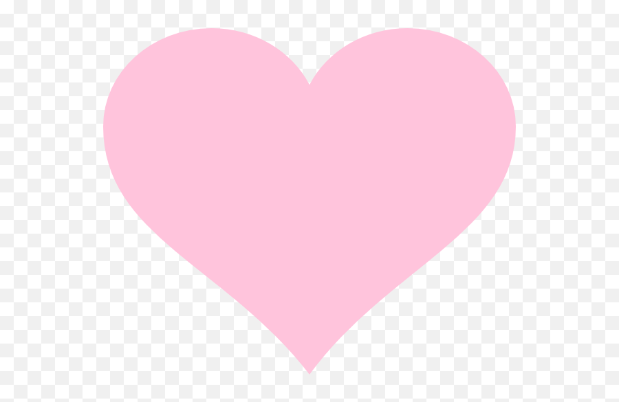 Heart Light Pink - Transparent Light Pink Heart Png,Pink Hearts Png