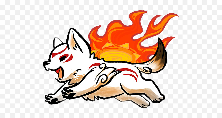 Okami Amaterasu Two Portable Battery Charger - Anime Chibi Okami Amaterasu Png,Amaterasu Icon