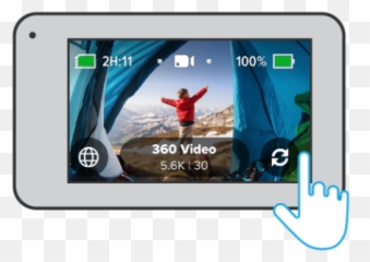 Max 360 Camera Quick User Guide Gopro - Phone png