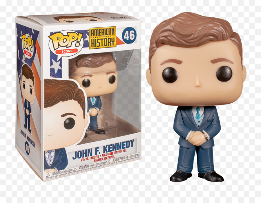 Funko Pop Icons John F Kennedy 46 - John F Kennedy Funko Pop Png,Nightmare Before Christmas Icon