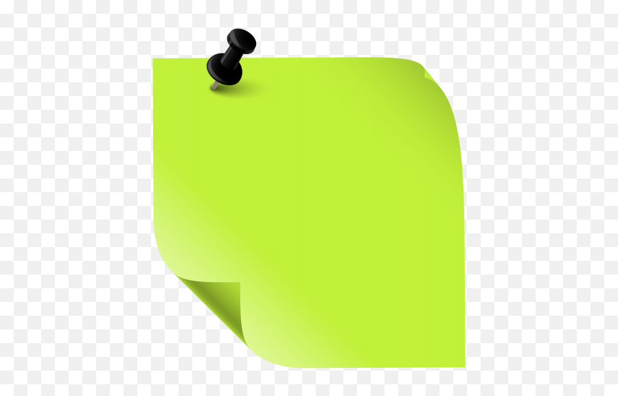Sticky Note Green Png Clipart - Transparent Background Sticky Note Clipart,Transparent Sticky Notes
