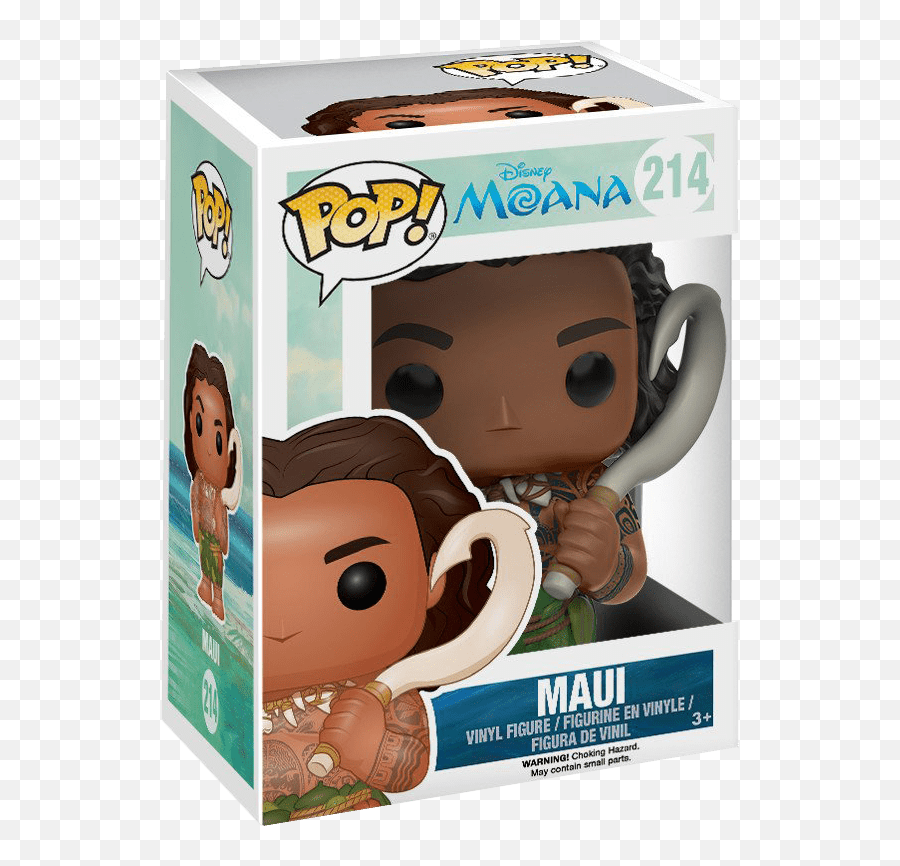 Funko Pop Disney Moana - Maui Vinyl Figure New Funko Pop Disney Moana Png,Maui Moana Png