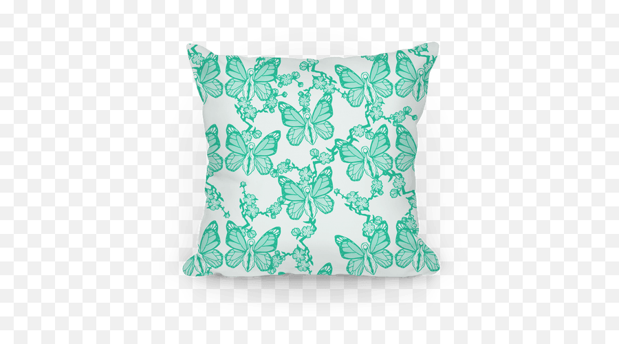 Butterfly Vagina Pattern Pillows Lookhuman - Butterflt Vagina Pattern Png,Vagina Png