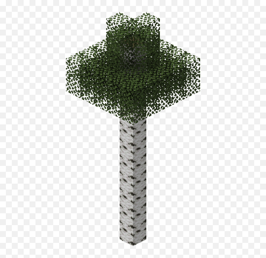 transparent minecraft normal tree