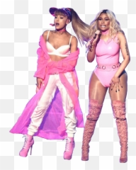 Clipcookdiarynet - Nicki Minaj Clipart Minaj Transparent Side To Side Ariana Grande Png,Nicki Minaj Png
