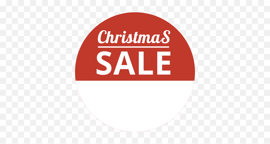 Christmas Sticker - Sale Circle Png,Sale Sticker Png